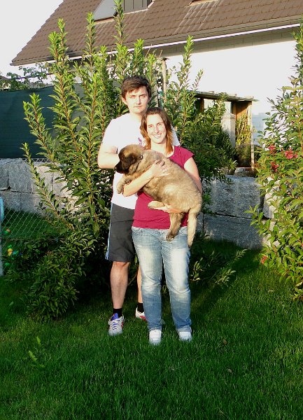 Damon2597.JPG - Damon mit Claudia und Christoph